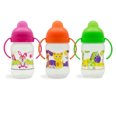 Поильник-непроливайка Русские мотивы 250 мл Lubby 15182